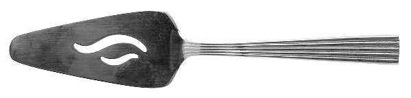 Bijou (Silverplate, 1989) Solid Pierced Pie Server