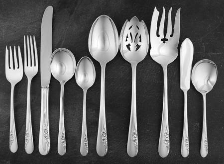 Blossom Time (Sterling, 1950) 45 Piece Place Size Starter Set