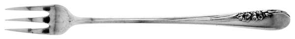 Blossom Time (Sterling, 1950) Cocktail/Seafood Fork by International Silver