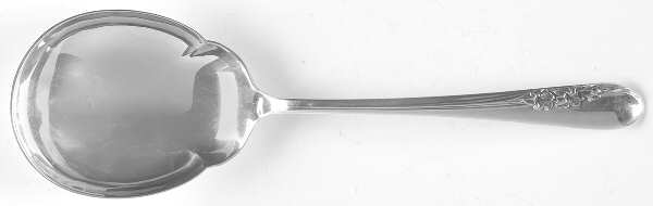 Blossom Time (Sterling, 1950) Solid Smooth Casserole Spoon by International Silver