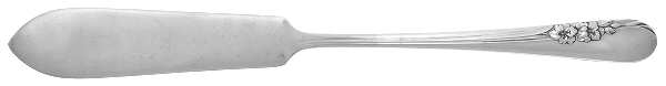 Blossom Time (Sterling, 1950) Flat Handle Master Butter Knife by International Silver