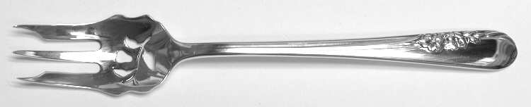 Blossom Time (Sterling, 1950) Pickle Fork Pierced with Short Handle HC