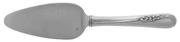 Blossom Time (Sterling, 1950) Cheese Server with Stainless Blade by International Silver