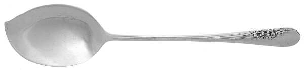 Blossom Time (Sterling, 1950) Large Solid Jelly Server by International Silver