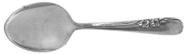Blossom Time (Sterling, 1950) Straight Handle Baby Spoon