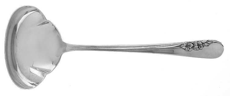 Blossom Time (Sterling, 1950) Solid Gravy Ladle by International Silver