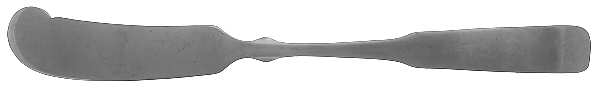 Boston Common (Stainless) Flat Handle Master Butter Knife