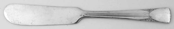 Bouquet-Embassy (Silverplate, 1939) Flat Handle Butter Spreader