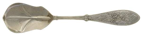 Bouquet (Silverplate) Monogram Sugar Shell Spoon