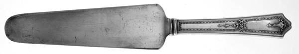 Bouquet-Vendome (Silverplate, 1924) Cake Knife with Silverplate Blade