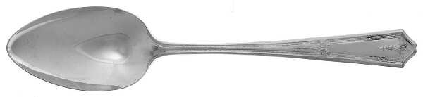 Bouquet-Vendome (Silverplate, 1924) Place/Oval Soup Spoon
