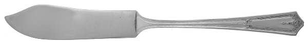 Bouquet-Vendome (Silverplate, 1924) Flat Handle Master Butter Knife