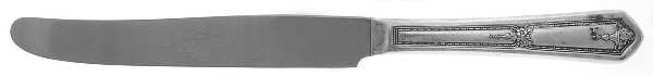 Bouquet-Vendome (Silverplate, 1924) New French Hollow Knife with Pinched Handle