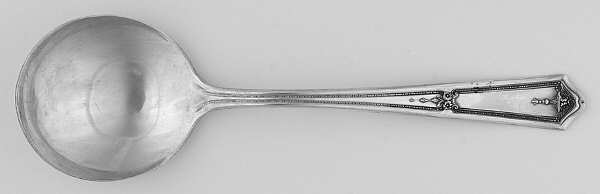 Bouquet-Vendome (Silverplate, 1924) Round Bowl Soup Spoon (Gumbo)