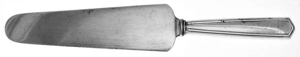 Brandon (Sterling, 1913) Pie Server with Silverplate Blade