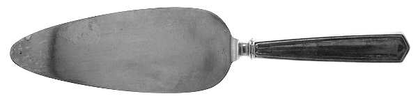 Brandon (Sterling, 1913) Pie Server with Silverplate Blade by International Silver
