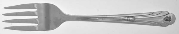 Brandon (Silverplate, 1939) Monogram Individual Salad Fork