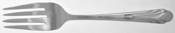 Brandon (Silverplate, 1939) Medium Solid Cold Meat Serving Fork