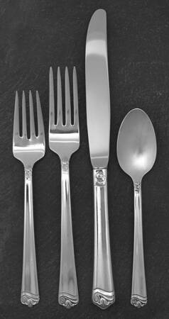 Bright Future (Silverplate, 1954) 4 Piece Place Setting