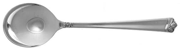 Bright Future (Silverplate, 1954) Round Bowl Soup Spoon (Gumbo)
