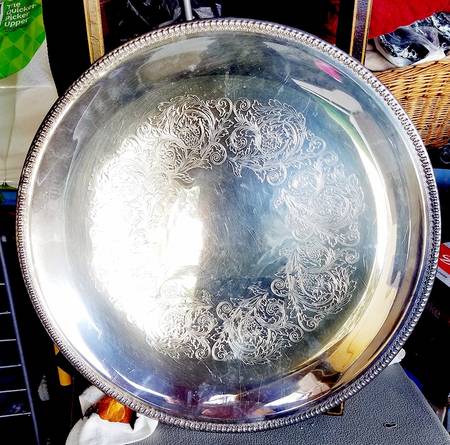 Brandon Hall (Silverplate, Hollowware) Silverplate Aspic Tray