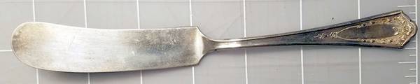 Bride (Silverplate, 1923) Flat Handle Master Butter Knife