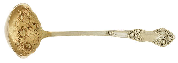 Bride (Silverplate, 1909) Solid Piece Cream Ladle
