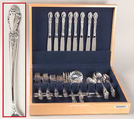 Brocade (Sterling, 1950) 53 Piece Set
