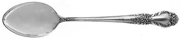Brocade (Sterling, 1950) Demitasse Spoon