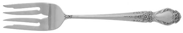 Brocade (Sterling, 1950) Individual Salad Fork