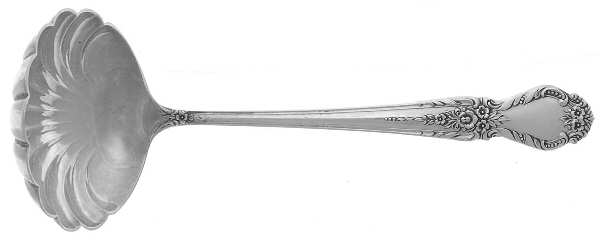 Brocade (Sterling, 1950) Solid Gravy Ladle by International Silver