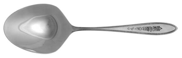 Brocade (Stainless) Solid Smooth Casserole Spoon
