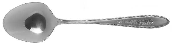 Brocade (Stainless) Sugar Spoon
