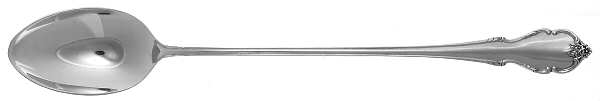 Breton Rose (Sterling, 1954) Iced Tea Spoon