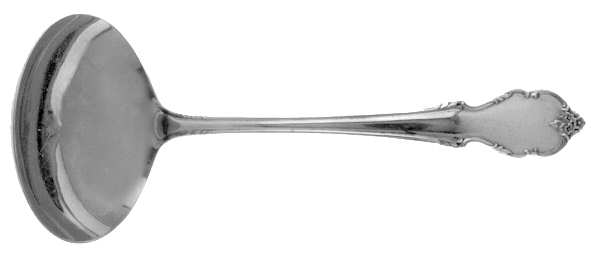 Breton Rose (Sterling, 1954) Solid Gravy Ladle