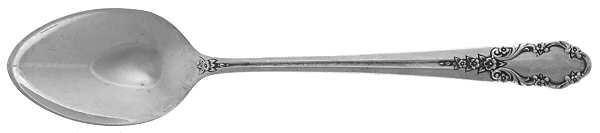 Bridal Veil (Sterling, 1950, No Monograms) Demitasse Spoon