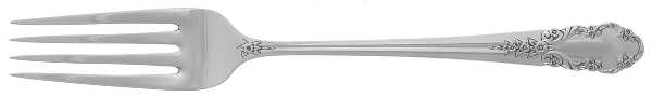 Bridal Veil (Sterling, 1950, No Monograms) Youth Fork by International Silver