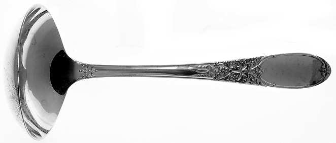 Burgundy-Champagne (Silverplate, 1934) Solid Gravy Ladle