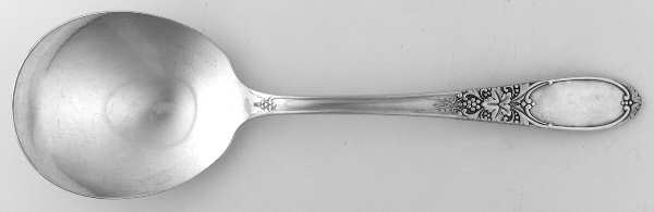 Burgundy-Champagne (Silverplate, 1934) Solid Smooth Casserole Spoon