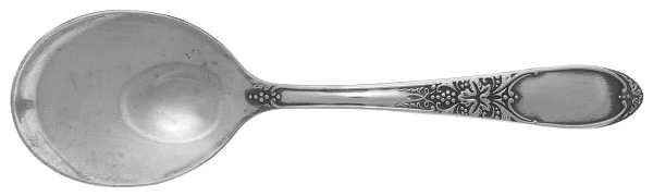 Burgundy-Champagne (Silverplate, 1934) Straight Handle Baby Spoon