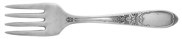 Burgundy-Champagne (Silverplate, 1934) Baby Fork