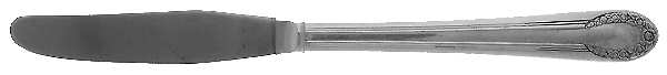 California Blossom (Silverplate, 1941) Pinch Handle Modern Hollow Grille Knife