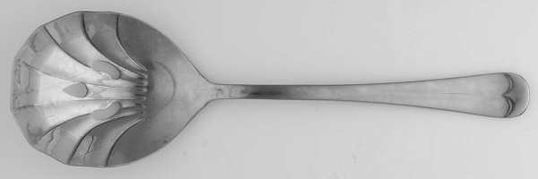 INS30 (STAINLESS) Pierced Solid Serving Spoon