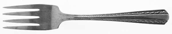 Camelot-Harvest (Silverplate) Individual Salad Fork