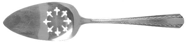 Camelot-Harvest (Silverplate) Solid Pierced Pie Server
