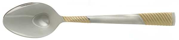 Calypso (Stainless, Gold Accent) Teaspoon