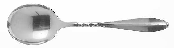 Calypso (Stainless, Lyon) Round Bowl Soup Spoon (Cream Soup)