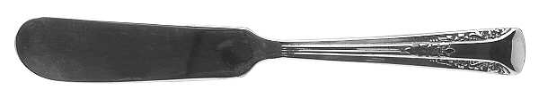 Camelia (Silverplate, 1940) Flat Handle Butter Spreader