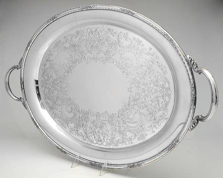Camille (Silverplate, Hollowware) 22" Waiter Tray