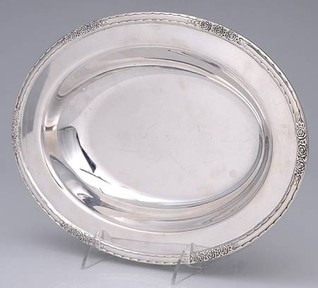 Camille (Silverplate, Hollowware) Double Vegetable Bowl-No Lid